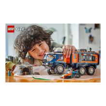 LEGO City Arkties tyrinėtojo mokslo laboratorijos sunkvežimis LEGO City Arkties tyrinėtojo mokslo laboratorijos sunkvežimis
