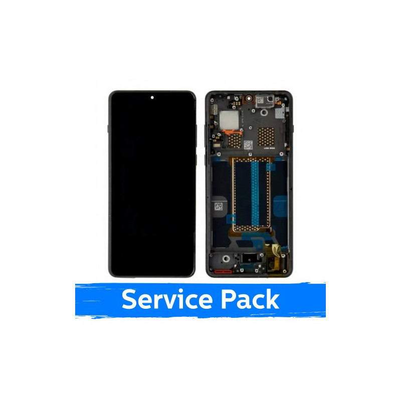 Ekranas skirtas OnePlus 13 su rėmeliu / Black Eclipse / (Service Pack)