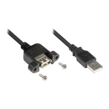 Good Connections USB 2.0 Extension Cable, Type A, 0.3m