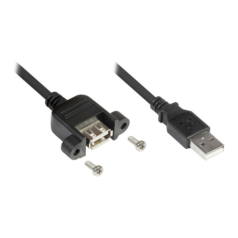 Good Connections USB 2.0 Extension Cable, Type A, 0.3m