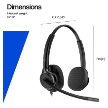 HP Poly Mission 425 Stereo USB Wired Headset