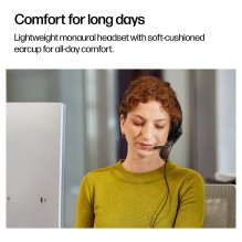 HP Poly Mission 425 Stereo USB Wired Headset