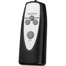 MPM MWP-25 / C pedestal fan, 3 speed settings, remote control, Power: 45 W, black