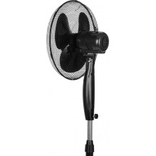 MPM MWP-25 / C pedestal fan, 3 speed settings, remote control, Power: 45 W, black