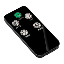 MPM MWP-26 / C floor-standing tower fan, 3-speed airflow control, very quiet operation, remote control, black