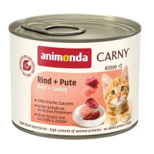 ANIMONDA Carny Kitten Beef...