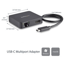 StarTech.com DKT30CHD laptop dock / port replicator