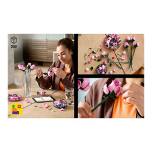 LEGO Botanicals Rožinių rožių puokštė 61604 LEGO Botanicals Rožinių rožių puokštė 61604
