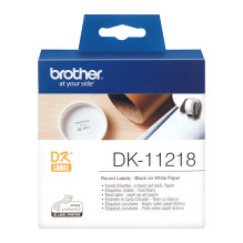 Brother DK-11218 spausdintuvo etiketė