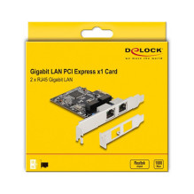 DeLOCK 88615 sąsajos plokštės / adapteris DeLOCK 88615 sąsajos plokštės / adapteris