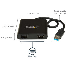 StarTech.com USB32HD2 USB grafikos adapteris