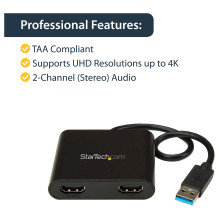 StarTech.com USB32HD2 USB grafikos adapteris