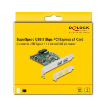 „DeLOCK 90096“ sąsajos plokštės / adapteris „DeLOCK 90096“ sąsajos plokštės / adapteris