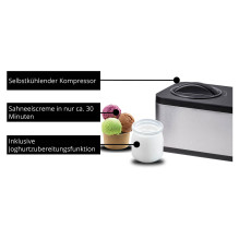 Unold 48826 Eismaschine Joghurtbereiter EVA Unold 48826 Eismaschine Joghurtbereiter EVA
