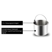 Unold 48826 Eismaschine Joghurtbereiter EVA Unold 48826 Eismaschine Joghurtbereiter EVA