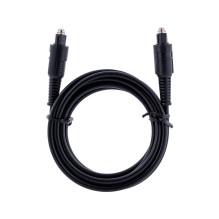 Gembird Toslink garso kabelis, 2 m, juodas Gembird Toslink garso kabelis, 2 m, juodas
