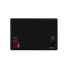 Green Cell AGM VRLA 12V 2.8Ah maintenance-free battery for the alarm system, cash register, toys