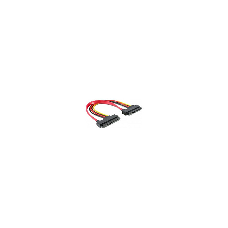 DeLOCK Cable SATA 22pin / 22pin FM, 0.2m SATA cable