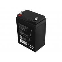Green Cell AGM VRLA 12V 2.8Ah maintenance-free battery for the alarm system, cash register, toys