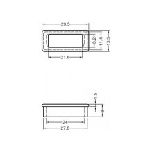 DeLOCK 60160 socket safety cover