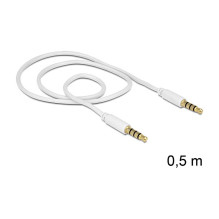 DeLOCK 3.5mm - 3.5mm, 0.5m audio cable DeLOCK 3.5mm - 3.5mm, 0.5m audio cable