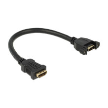 DeLOCK 0.25m 2xHDMI HDMI cable