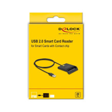 „DeLOCK 91724“ išmaniųjų kortelių skaitytuvas „DeLOCK 91724“ išmaniųjų kortelių skaitytuvas