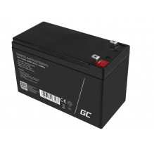 Green Cell AGM VRLA 12V 8Ah maintenance-free battery for the alarm system, cash register, toys