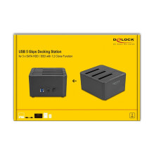 DeLOCK 64332 storage drive docking station DeLOCK 64332 storage drive docking station