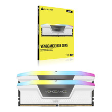 „Corsair Vengeance RGB CMH64GX5M2B6000C30W“ atminties modulis „Corsair Vengeance RGB CMH64GX5M2B6000C30W“ atminties modulis