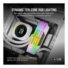 Corsair Vengeance RGB CMH64GX5M2B6000C30W memory module
