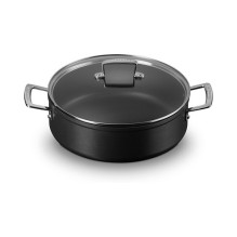 Le Creuset Toughened Non-Stick Sauté Pan with Glass Lid 28cm (51113280010500)