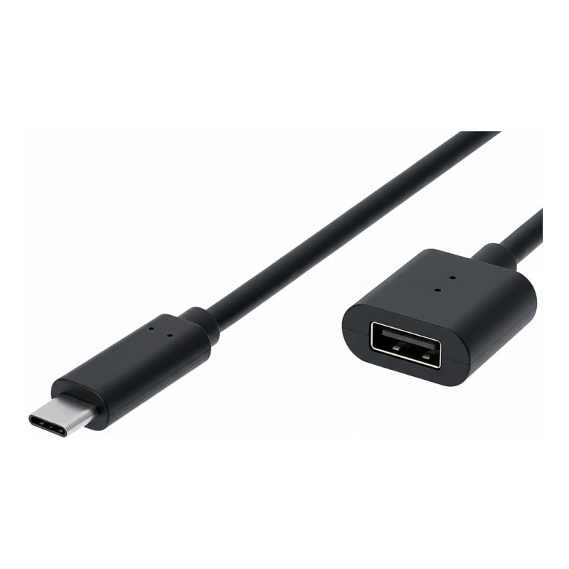 VALUE Video Extension Cable (DP Alt Mode) USB Type CC, ST / BU, black, 1.5 m