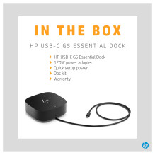HP USB-C G5 Essential dokas
