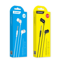 iKAKU KSC-292 Universal Lightweight HiFi In-Ear Headphones 3.5mm with Microphone 1.2m Black iKAKU KSC-292 Universal Lightweight HiFi In-Ear Headphones 3.5mm with Microphone 1.2m Black