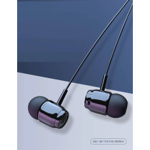 iKaku KSC-381 Universal Lightweight HiFi In-Ear Headphones 3.5mm with Microphone 1.2m Black iKaku KSC-381 Universal Lightweight HiFi In-Ear Headphones 3.5mm with Microphone 1.2m Black