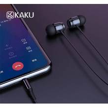 iKaku KSC-381 Universal Lightweight HiFi In-Ear Headphones 3.5mm with Microphone 1.2m Black iKaku KSC-381 Universal Lightweight HiFi In-Ear Headphones 3.5mm with Microphone 1.2m Black