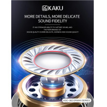 iKaku KSC-382 Universal Lightweight HiFi In-Ear Headphones 3.5mm with Microphone 1.2m Black iKaku KSC-382 Universal Lightweight HiFi In-Ear Headphones 3.5mm with Microphone 1.2m Black