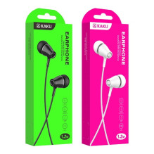 iKaku KSC-382 Universal Lightweight HiFi In-Ear Headphones 3.5mm with Microphone 1.2m Black iKaku KSC-382 Universal Lightweight HiFi In-Ear Headphones 3.5mm with Microphone 1.2m Black
