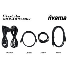 iiyama ProLite XB2497HSN-B1 kompiuterio monitorius