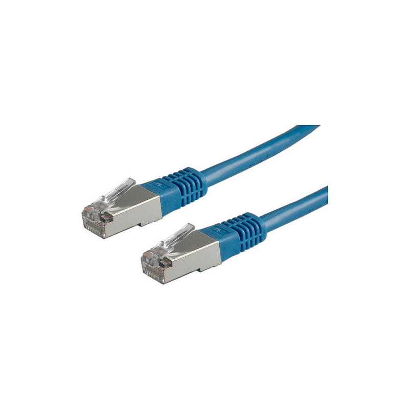 VALUE S / FTP (PiMF) Patch Cord Cat.6, blue 3 m networking cable