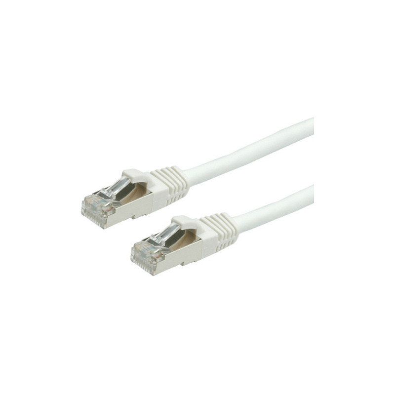 VALUE S / FTP Patch Cord Cat.6, halogen-free, white, 5m networking cable