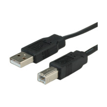 ROLINE 1,8 m USB2.0-A / USB2.0-B USB kabelis ROLINE 1,8 m USB2.0-A / USB2.0-B USB kabelis