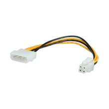 ROLINE 0.15m Molex 4p / ATX12V