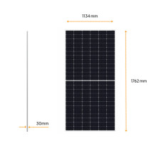 2x455W solar panel with 30A...