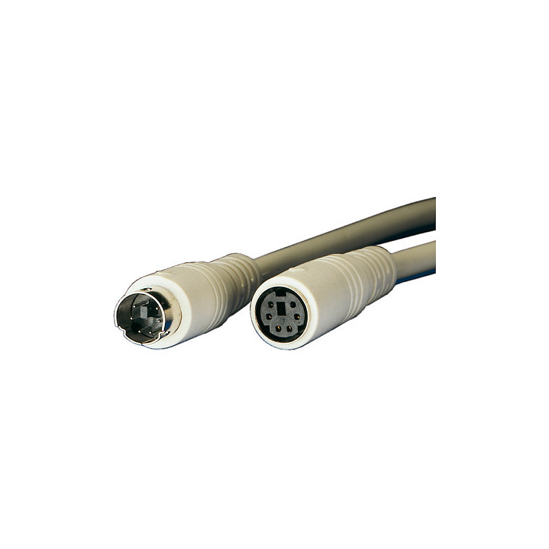 ROLINE PS / 2 kabelis, M - F 1,8 m PS / 2 kabelis