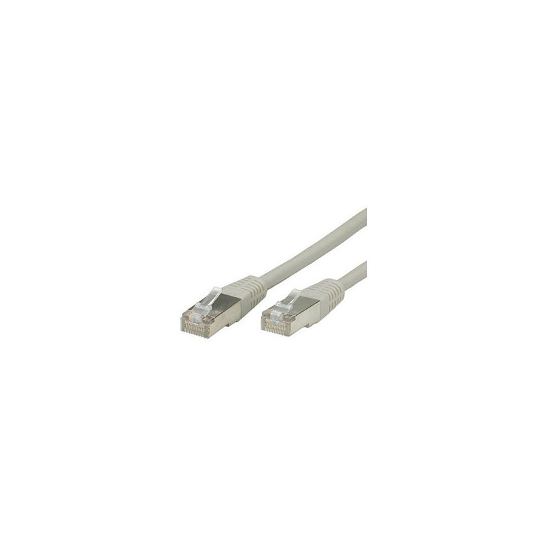 ROLINE S / FTP (PiMF) Patch Cord, Cat.6, grey 20 m networking cable