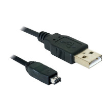 DeLOCK 2.0 mini 4 kontaktų Hirose 1,5 m USB kabelis