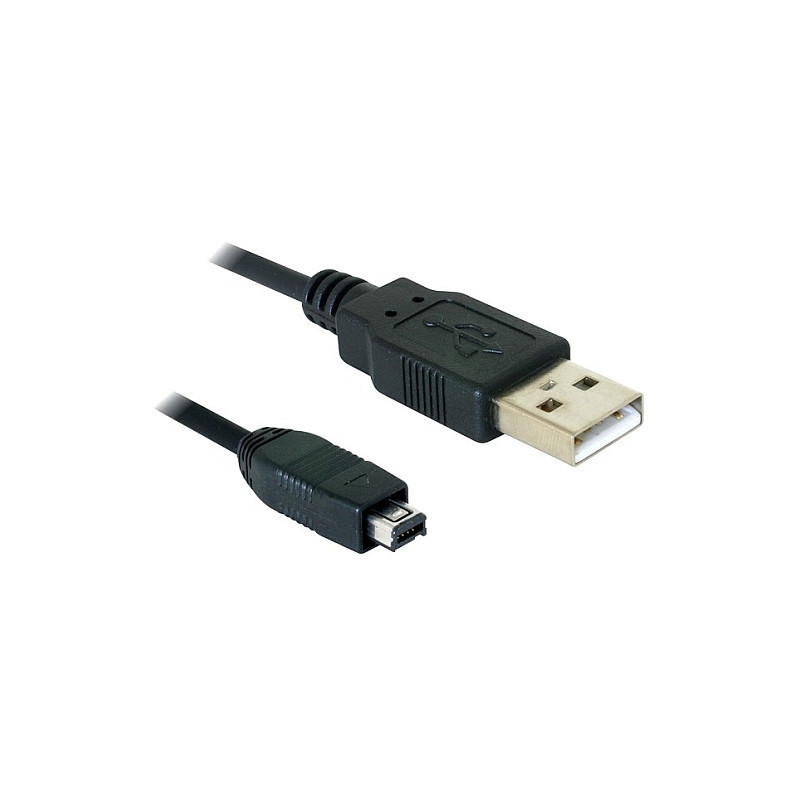 DeLOCK 2.0 mini 4 kontaktų Hirose 1,5 m USB kabelis