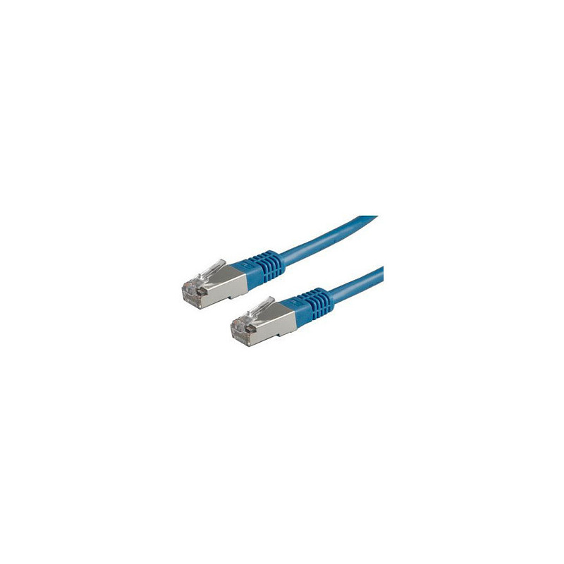 ROLINE S / FTP (PiMF) Patch Cord Cat.6, blue 3.0m networking cable